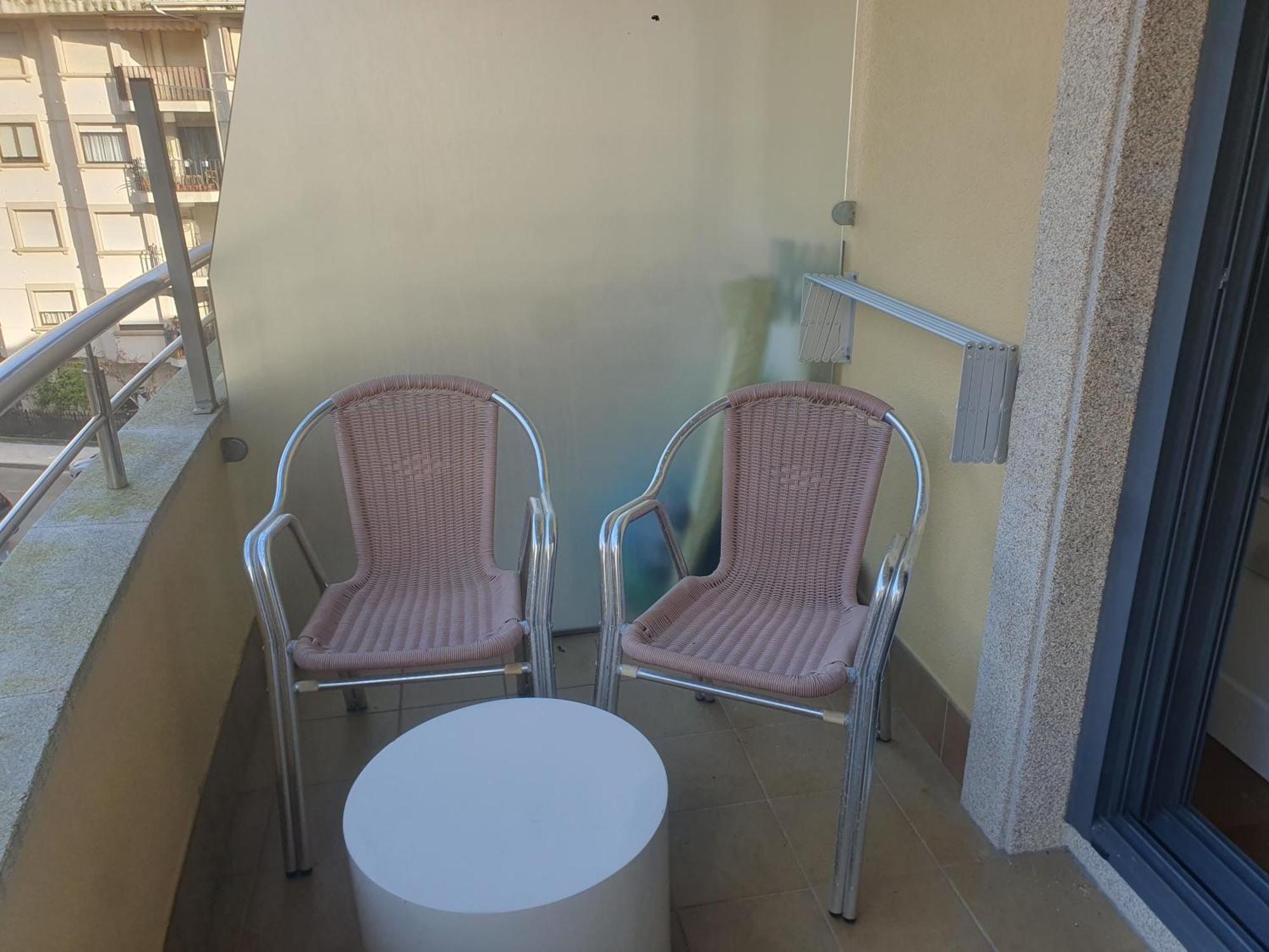 Apartamento En Urbanizacion Con Piscina En Playa De Silgar Sanxenxo Exterior photo