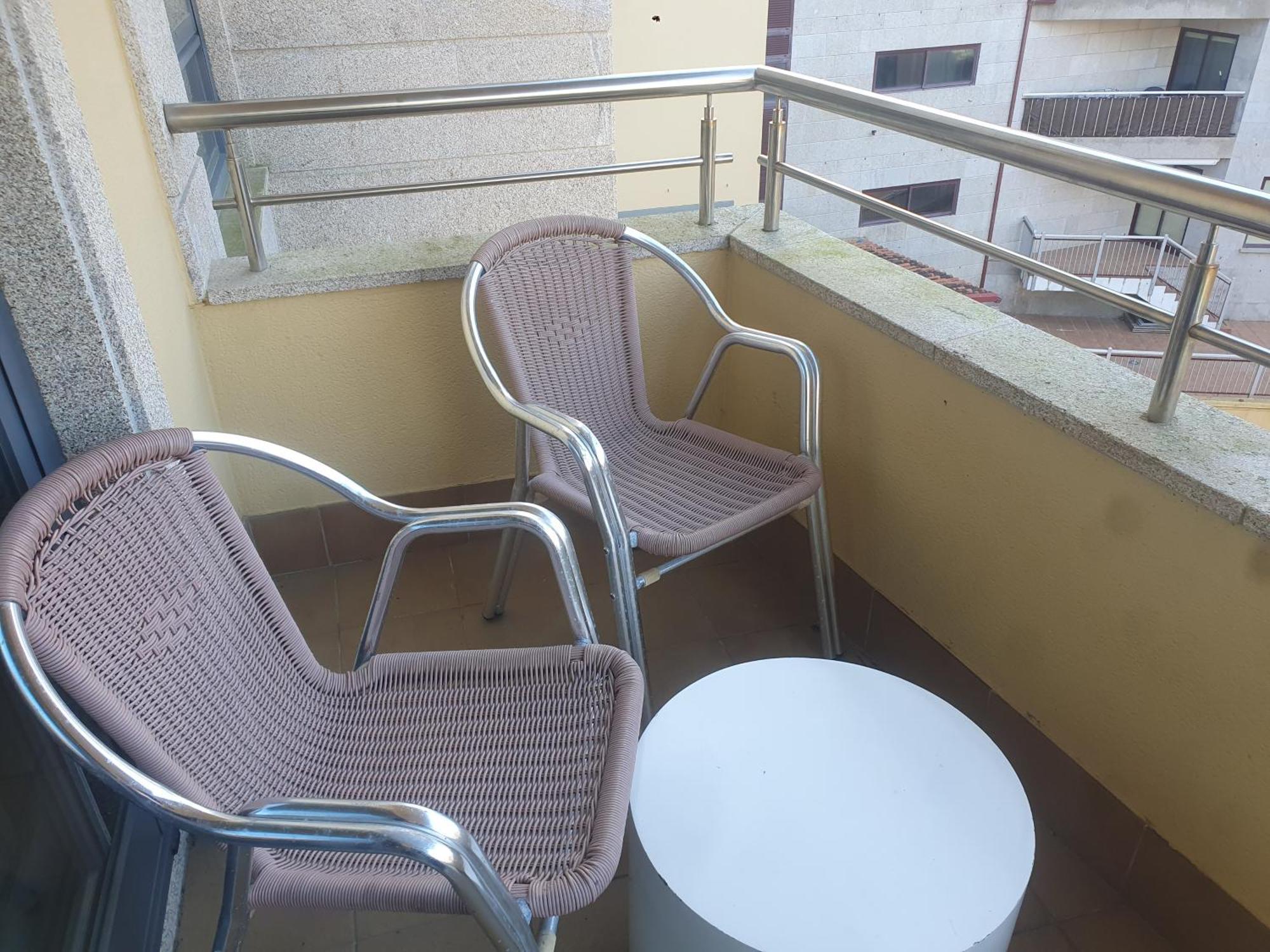 Apartamento En Urbanizacion Con Piscina En Playa De Silgar Sanxenxo Exterior photo
