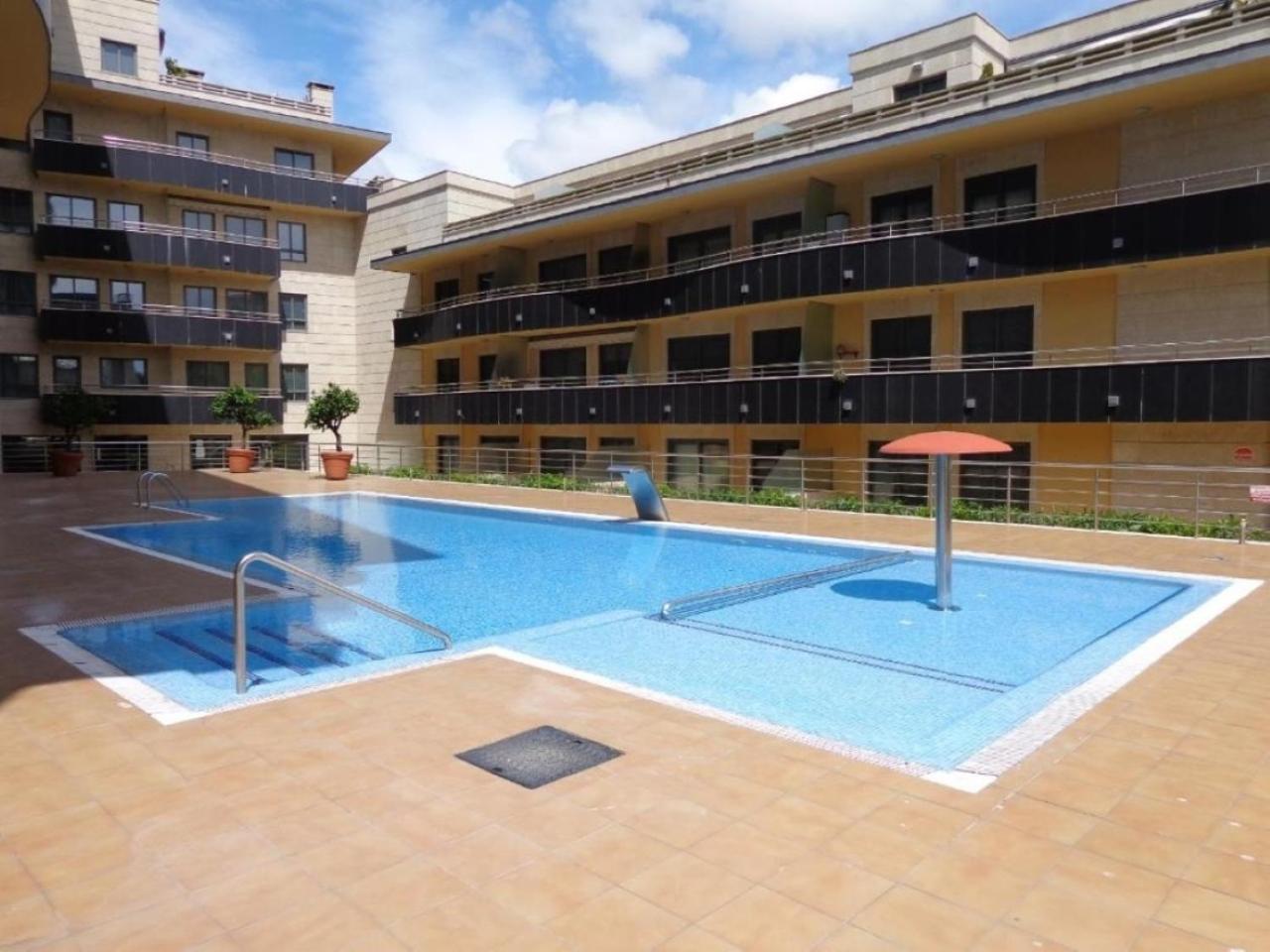 Apartamento En Urbanizacion Con Piscina En Playa De Silgar Sanxenxo Exterior photo